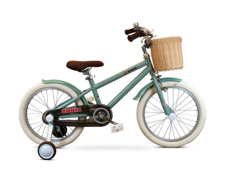Zonix Kinderfiets 18 Inch Jongensfiets – Mintgroen Met, Fietsen en Brommers, Fietsen | Jongens, Ophalen of Verzenden