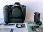 Canon EOS-1N  analog SLR camera with power drive booster E1, Audio, Tv en Foto, Nieuw