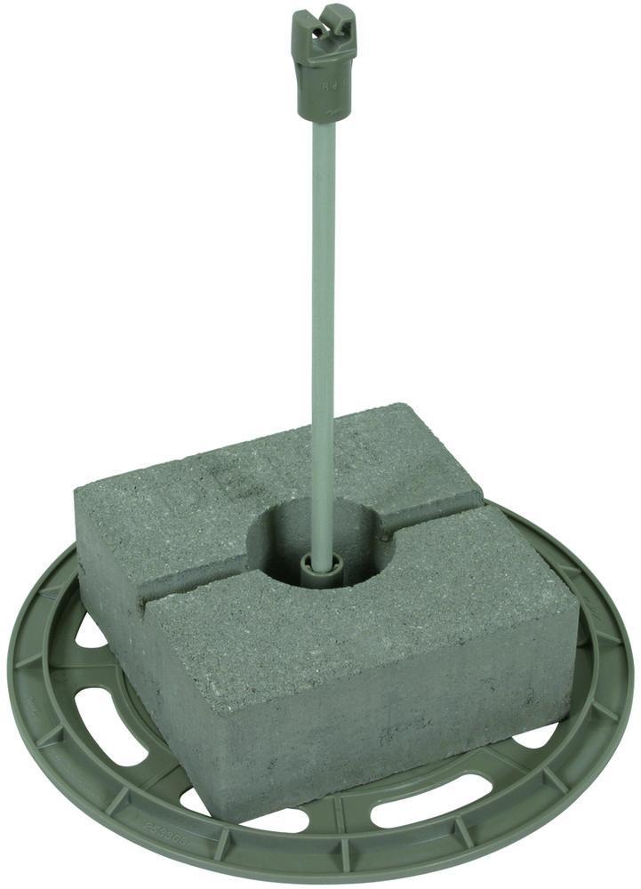 DEHN DLH met voetplaat - betonblok en afstandsbalk - 253115, Doe-het-zelf en Bouw, Elektriciteit en Kabels, Verzenden