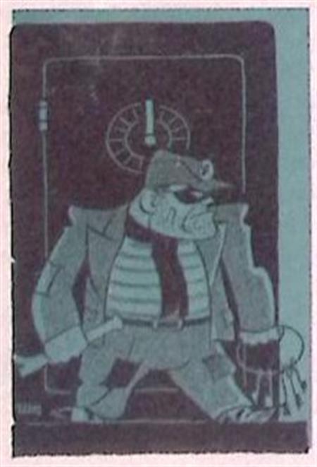 Dief voor de kluis (lijst optie, Lithos), Antiek en Kunst, Kunst | Litho's en Zeefdrukken, Verzenden