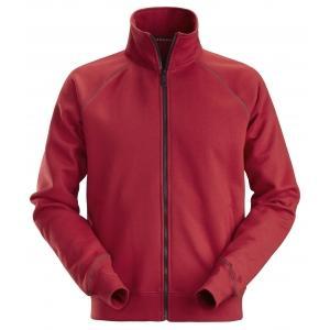Snickers 2886 sweatshirt jack met rits - 1600 - chili red -, Bricolage & Construction, Vêtements de sécurité
