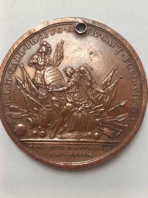 Allemagne. Friedrich August II (1733-1763). AE Penning uit, Postzegels en Munten, Munten en Bankbiljetten | Toebehoren
