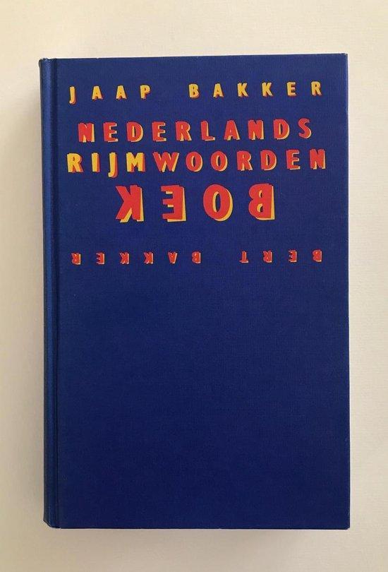 Nederlands rijmwoordenboek 9789035103580 Piet Bakker, Boeken, Overige Boeken, Gelezen, Verzenden