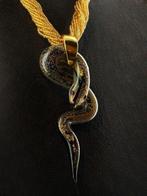 24 karaat - vetro di Murano, Geel goud - Ketting met hanger