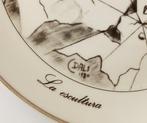 Salvador Dali (1904-1989) - Escultura - porcelain plate