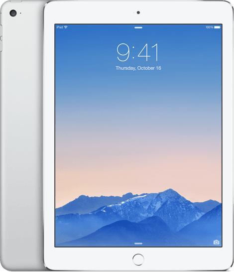 nieuwstaat Apple iPad 9.7 Air 2 16GB WiFi (4G) wit zilver +, Computers en Software, Apple iPads, Zo goed als nieuw, Ophalen of Verzenden