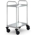 Serveerwagen | VARIOCART | RVS | 2 Niveaus (EN600x400) |, Verzenden, Nieuw in verpakking