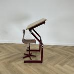 complete set 10x schooltekentafel en 10x stoel , beuken -, Gebruikt, Bruin, Hout