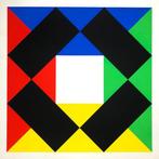 Max Bill - Komposition Mit Weißem Zentrum - Silkscreen - **