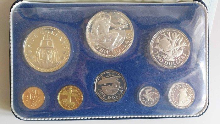Barbados. Proof Set 1973 (Zonder Minimumprijs), Postzegels en Munten, Munten | Europa | Niet-Euromunten