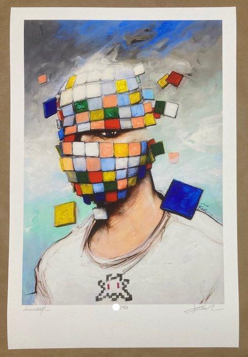 Enki Bilal (1951) & Invader (1969) - Portrait Invader par, Antiquités & Art, Art | Objets design