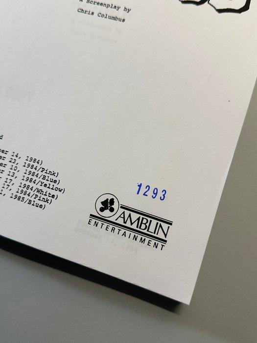 The Goonies (1985) - Fourth Draft Screenplay - Amblin, Collections, Cinéma & Télévision