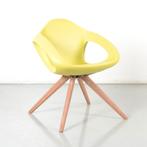Lonc Easer design stoel, groen, 4-poot onderstel, Huis en Inrichting, Stoelen, Ophalen of Verzenden, Gebruikt