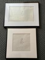 Pino Pascali per Lodolo film - 2 Colour pencil drawing -