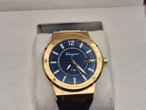 Salvatore Ferragamo - F-80 - Zonder Minimumprijs - SFHY02822, Handtassen en Accessoires, Horloges | Heren