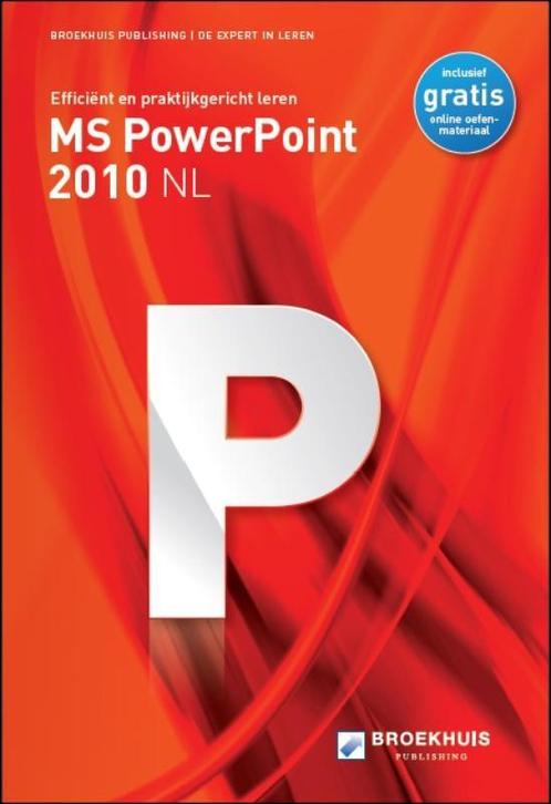 MS POWERPOINT 2010 NL 9789088629891, Livres, Informatique & Ordinateur, Envoi