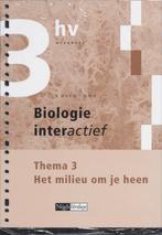 Biologie interactief 3 havo vwo werkboek thema 3, Livres, F. Behnen, R. Melchers, Verzenden