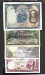 Spanje. - 4 Banknotes - various dates -