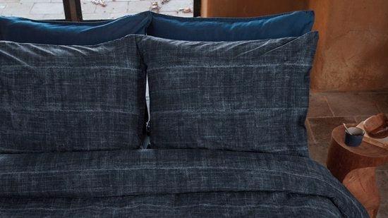 2dekans | Vtwonen Vintage Indigo dekbedovertrek -, Huis en Inrichting, Slaapkamer | Beddengoed, Ophalen of Verzenden