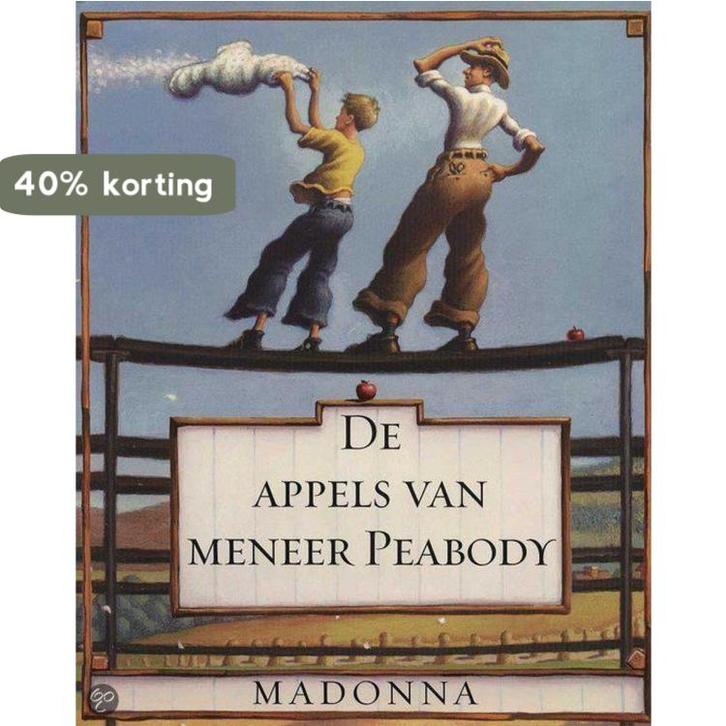 De appels van meneer Peabody 9789050006453 Madonna, Boeken, Prentenboeken en Plaatjesalbums, Zo goed als nieuw, Verzenden