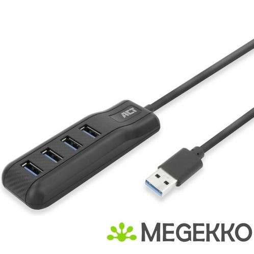 ACT USB-A hub 3.0. 4 poorts USB-A, Computers en Software, USB Sticks, Nieuw, Verzenden