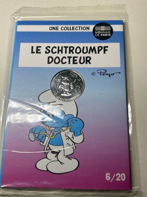 Monnaie de Paris - Les Schtroumpfs - 10€ plata - Le, Livres, BD