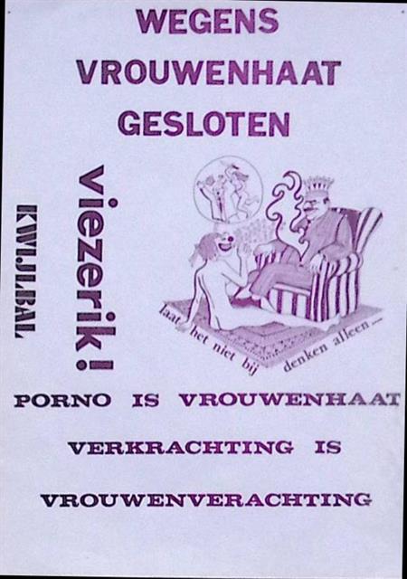 vintage poster over vrouwenhaat (lijst optie, Posters), Verzamelen, Posters, Nieuw, Overige onderwerpen, Met lijst, Verzenden