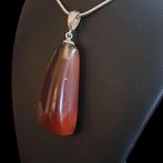 Zeldzaam ambre bleu de Sumatra. Verzamelstuk van zeer goede