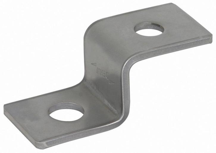 Dehn Embout en forme de Z avec 1 trou D 10.5mm et D 12.5mm, Doe-het-zelf en Bouw, Elektriciteit en Kabels, Verzenden