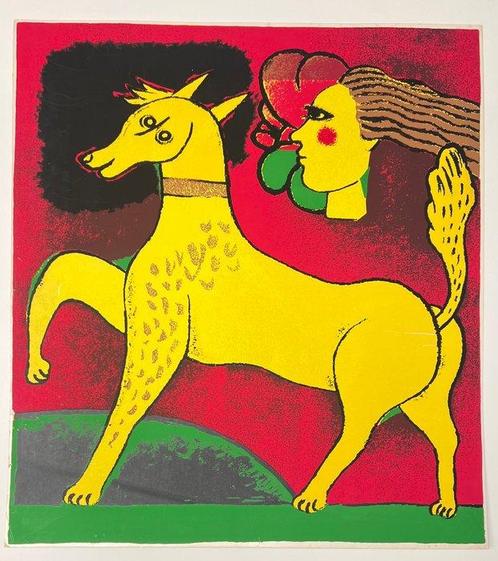Corneille (1922-2010) - LEcuyère et son cheval; Monographie, Antiek en Kunst, Antiek | Overige Antiek