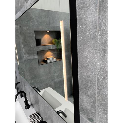 Badkamerspiegel Xenz Pacengo 100x70 cm Industrieel Zwart, Doe-het-zelf en Bouw, Sanitair, Bad, Nieuw, Ophalen of Verzenden
