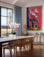 E. García - LAS ORQUÍDEAS XL (NO RESERVE), Antiek en Kunst, Kunst | Schilderijen | Modern