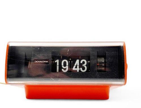 Horloge - Kalorik -   Plastique - 1970-1980 - Réveil à, Antiek en Kunst, Antiek | Meubels | Stoelen en Sofa's