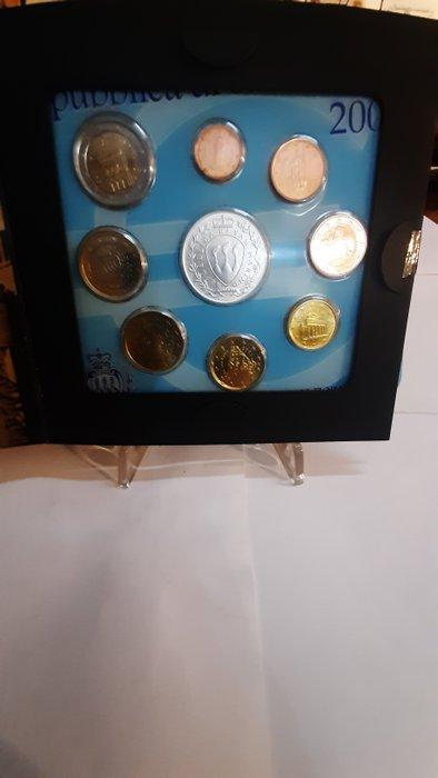 San Marino. Year Set (BU) 2003 (Zonder Minimumprijs), Postzegels en Munten, Munten | Europa | Euromunten