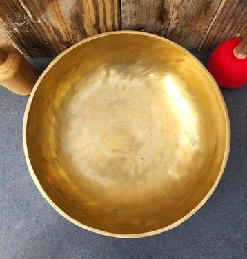 Onbekend - Oude zeldzame Manipuri Klankschaal L 23,5 cm. - - beschikbaar voor biedingen