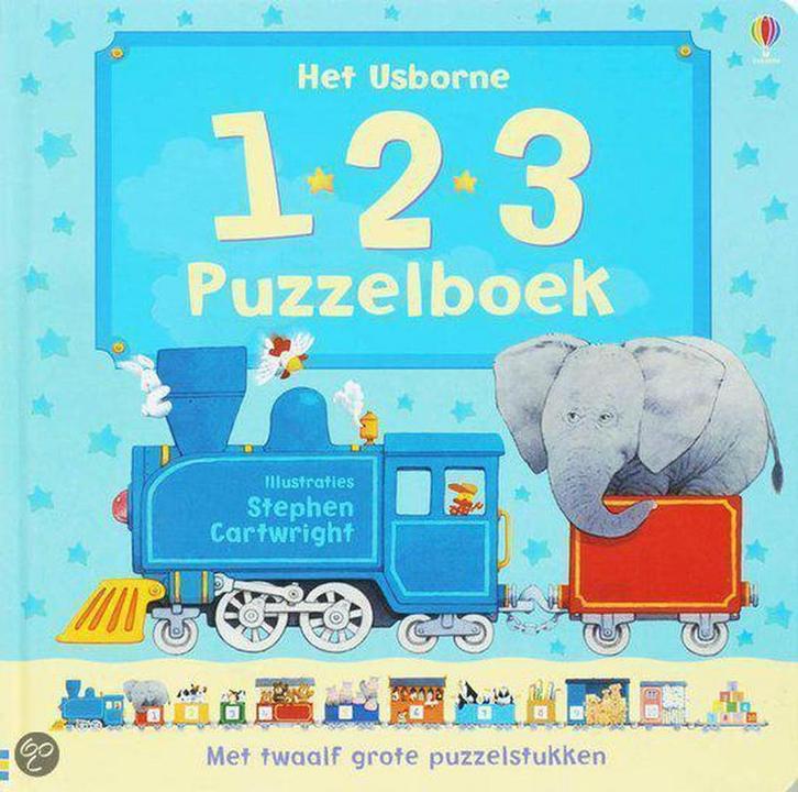 Het 1 2 3 puzzelboek 9780746086339 CARTWRIGHT, Boeken, Kinderboeken | Kleuters, Gelezen, Verzenden