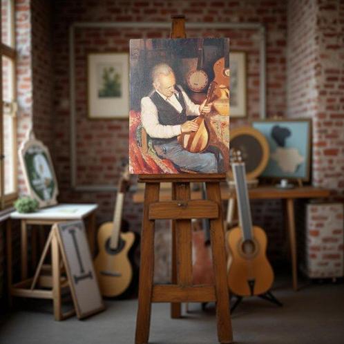 École italienne (XX) - Il Liutaio, Antiek en Kunst, Kunst | Schilderijen | Klassiek