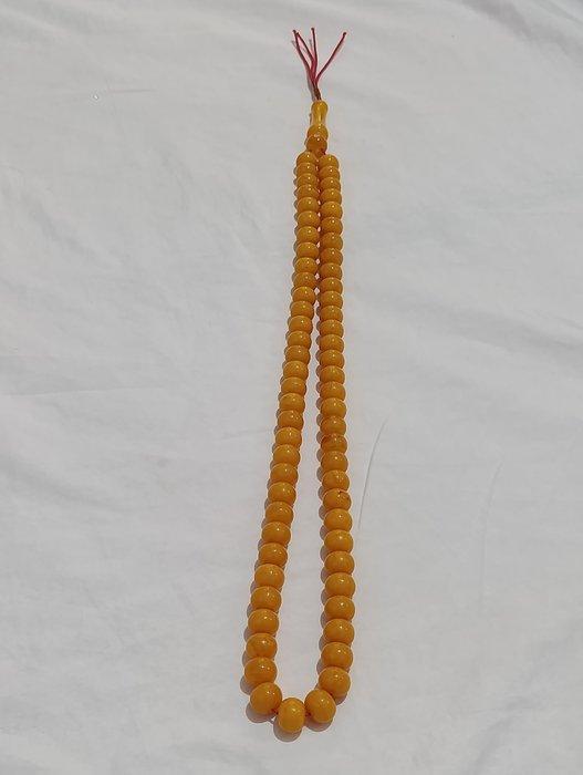 Chapelet - Ambre - 1980-1990 - Chapelet rare, Verzamelen, Dierenverzamelingen