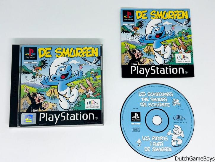 Playstation 1 / PS1 - De Smurfen, Games en Spelcomputers, Games | Sony PlayStation 1, Gebruikt, Verzenden