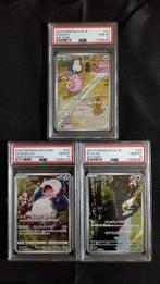 Pokémon - 3 Graded card - Chansey, Psyduck, Snorlax #077, Nieuw