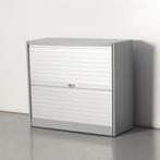 Bulo roldeurkast, aluminium, 105 x 120 cm, incl. 2 legborden, Huis en Inrichting, Kasten | Roldeurkasten en Archiefkasten, Ophalen of Verzenden