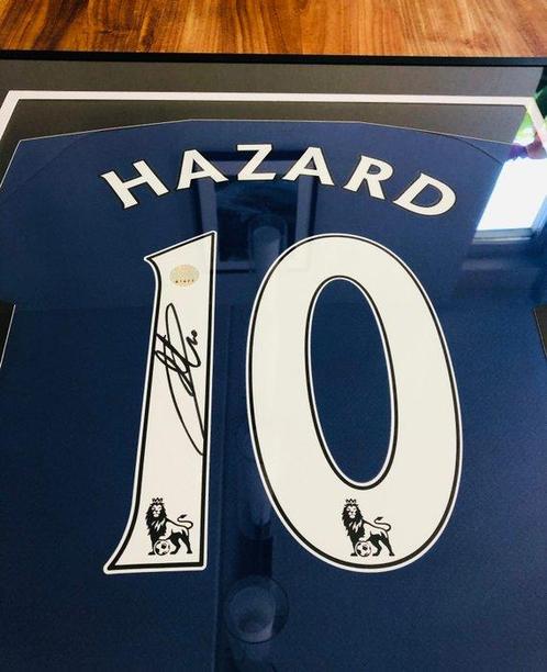 Eden Hazard - Maillot domicile officiel signé Chelsea, Verzamelen, Overige Verzamelen