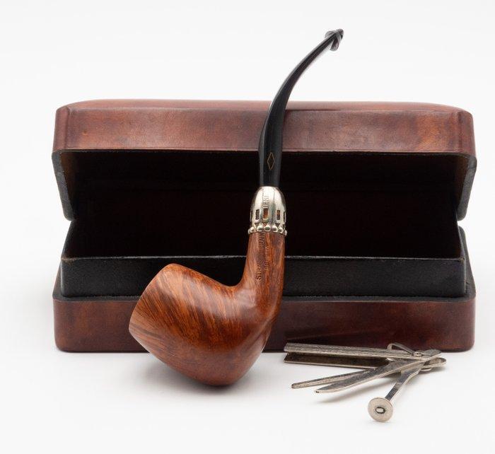Brebbia - Straight Grain, Mod. Long Natural sea soning, Verzamelen, Rookartikelen, Aanstekers en Luciferdoosjes