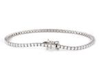 Armband - 14 karaat Witgoud - 2.62ct. tw. Diamant, Handtassen en Accessoires, Armbanden, Nieuw