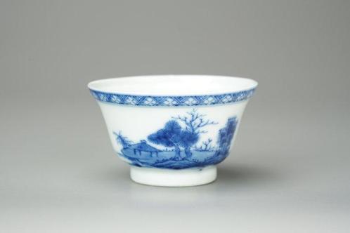 Tasse à thé - EX MUSÉE - Porcelaine - Landscape - Chine -, Antiek en Kunst, Antiek | Overige Antiek