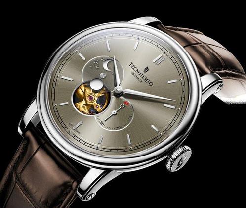 Tecnotempo - Automatic - Skymatic - Champagne Dial - -, Handtassen en Accessoires, Horloges | Heren