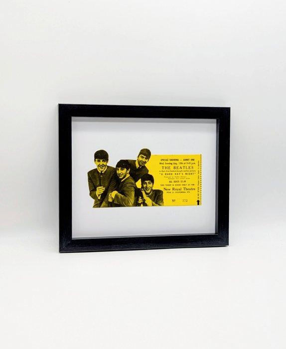 Beatles - Billet de cinéma original pour A HARD DAYS NIGHT, Cd's en Dvd's, Vinyl Singles