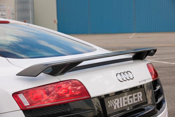 Rieger achterspoiler | R8 (42): 04.07- - Coupe, Spyder | stu, Auto-onderdelen, Carrosserie, Nieuw, Audi, Verzenden