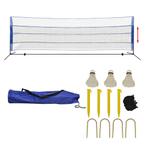 vidaXL Filet de badminton avec volants 500 x 155 cm, Sports & Fitness, Badminton, Neuf, Verzenden