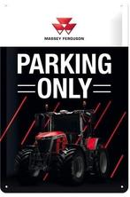 Massey Ferguson parking only reclamebord